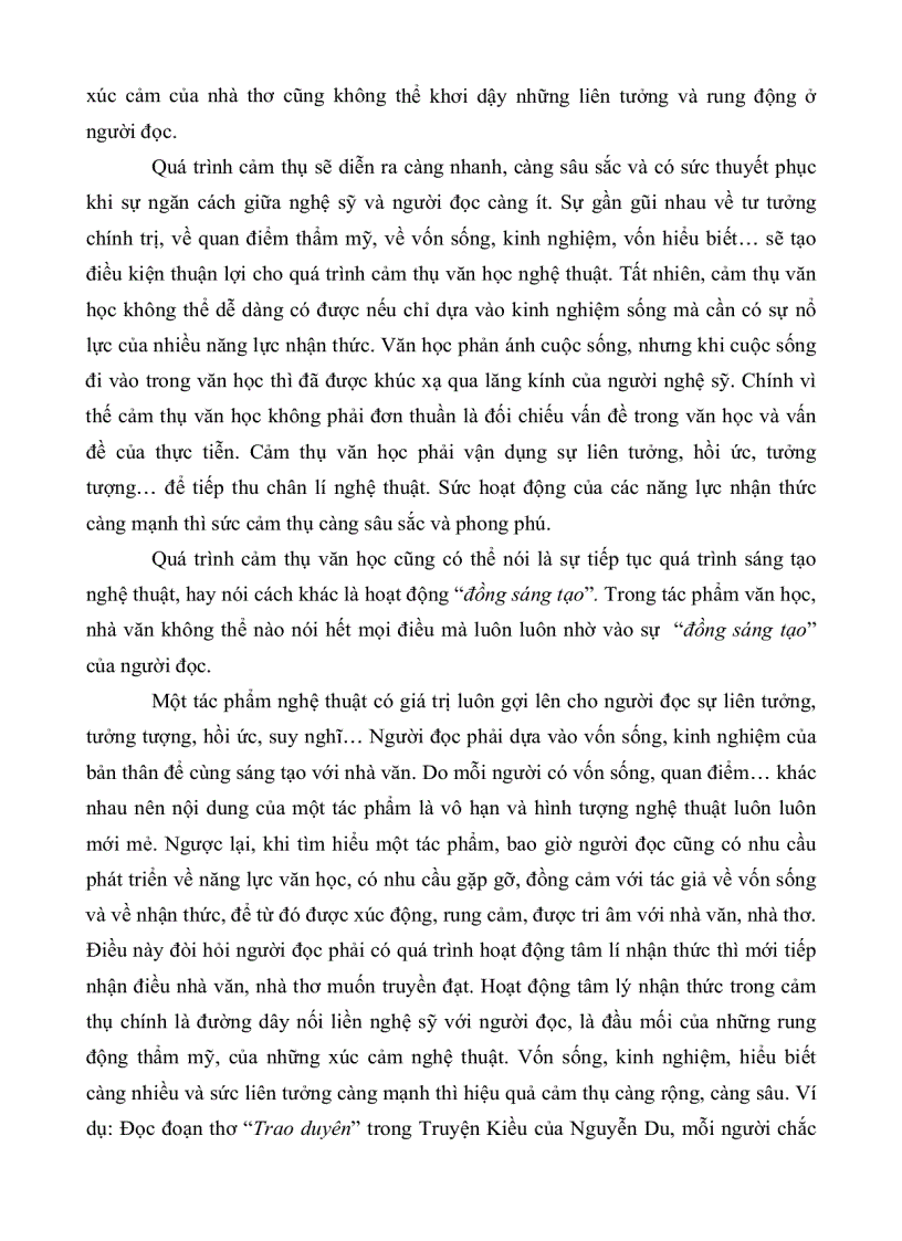 image for page Những biện pháp phát huy năng lực cảm thụ văn học của học sinh trong dạy học truyện ngắn của nam cao ở trường trung học phổ thông