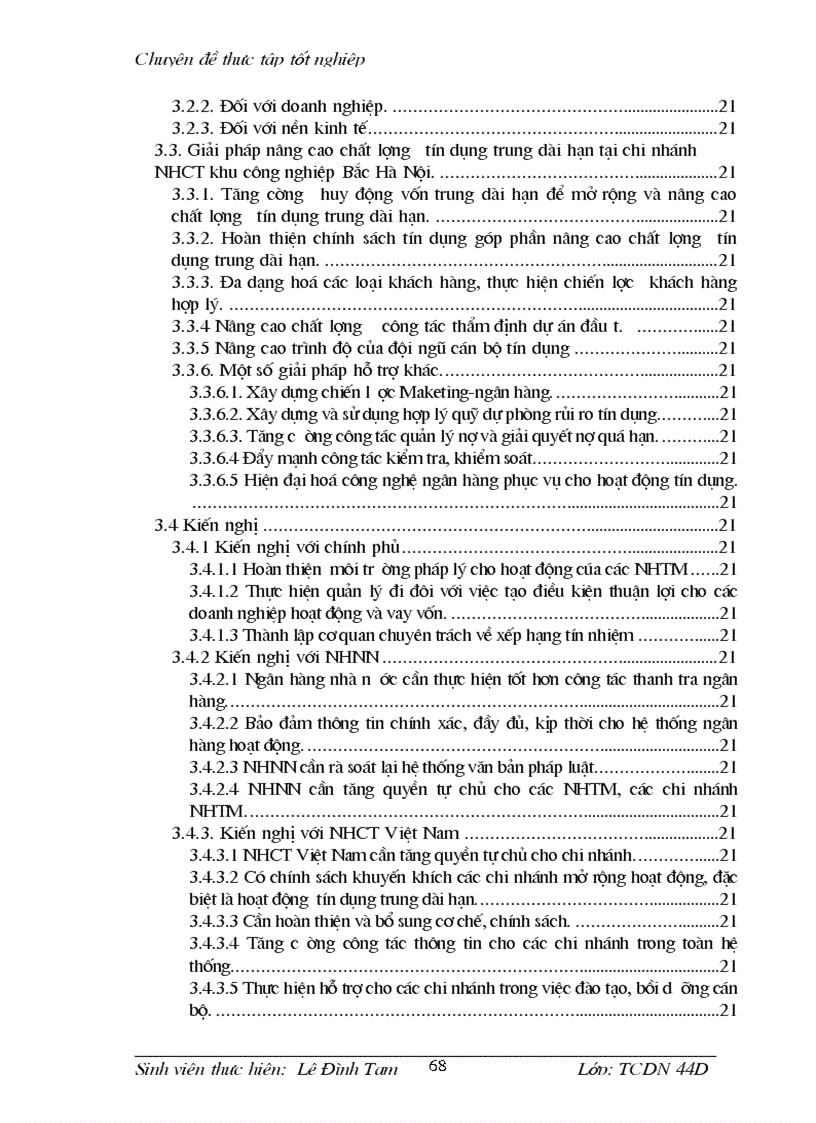 image for page Phương hướng hoạt động tín dụng trung dài hạn tại chi nhánh NHCT khu công nghiệp Bắc Hà Nội trong những năm tới