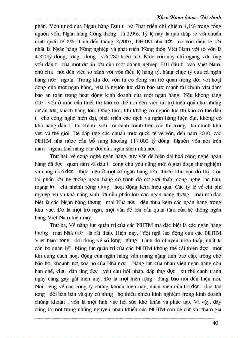 image for page Hoạt động của các Ngân hàng thương mại trên thị trường chứng khoán ở Việt Nam