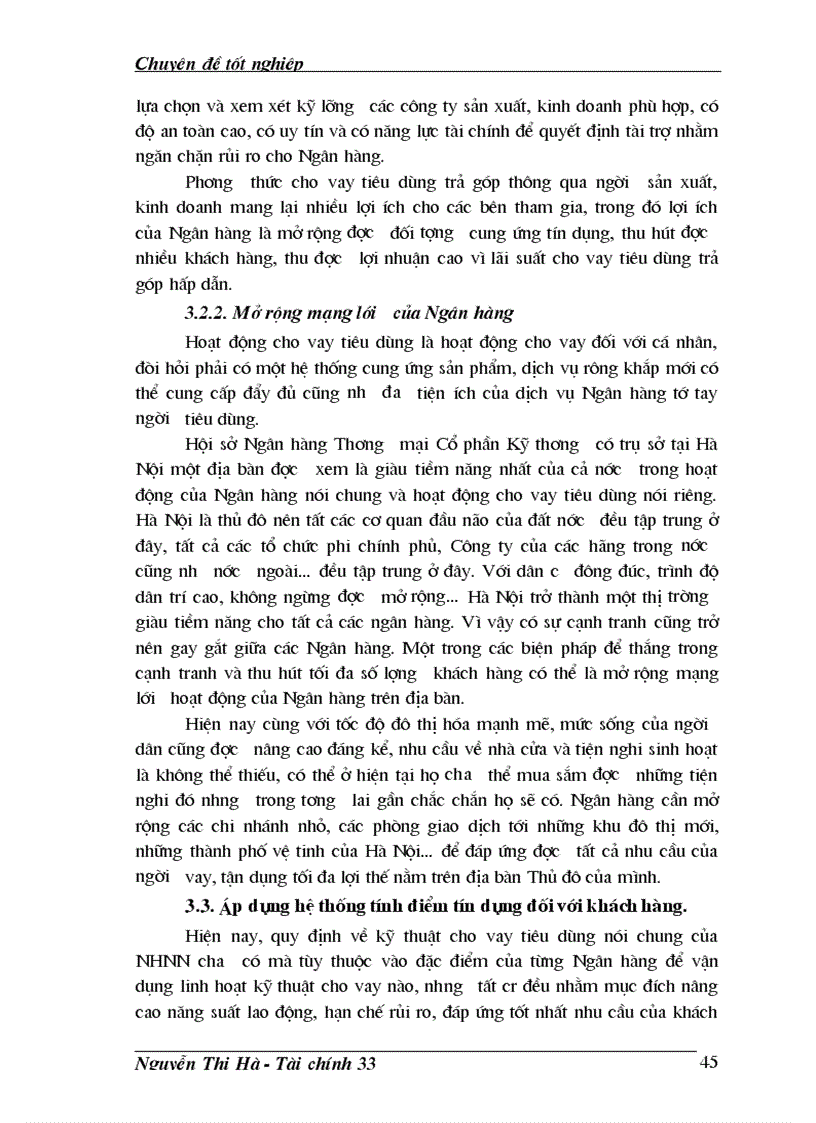 image for page Định hướng phát triển hoạt động cho vay tiêu dùng tại Hội sở Ngân hàng Thương mại Cổ phần Kỹ thương Việt Nam