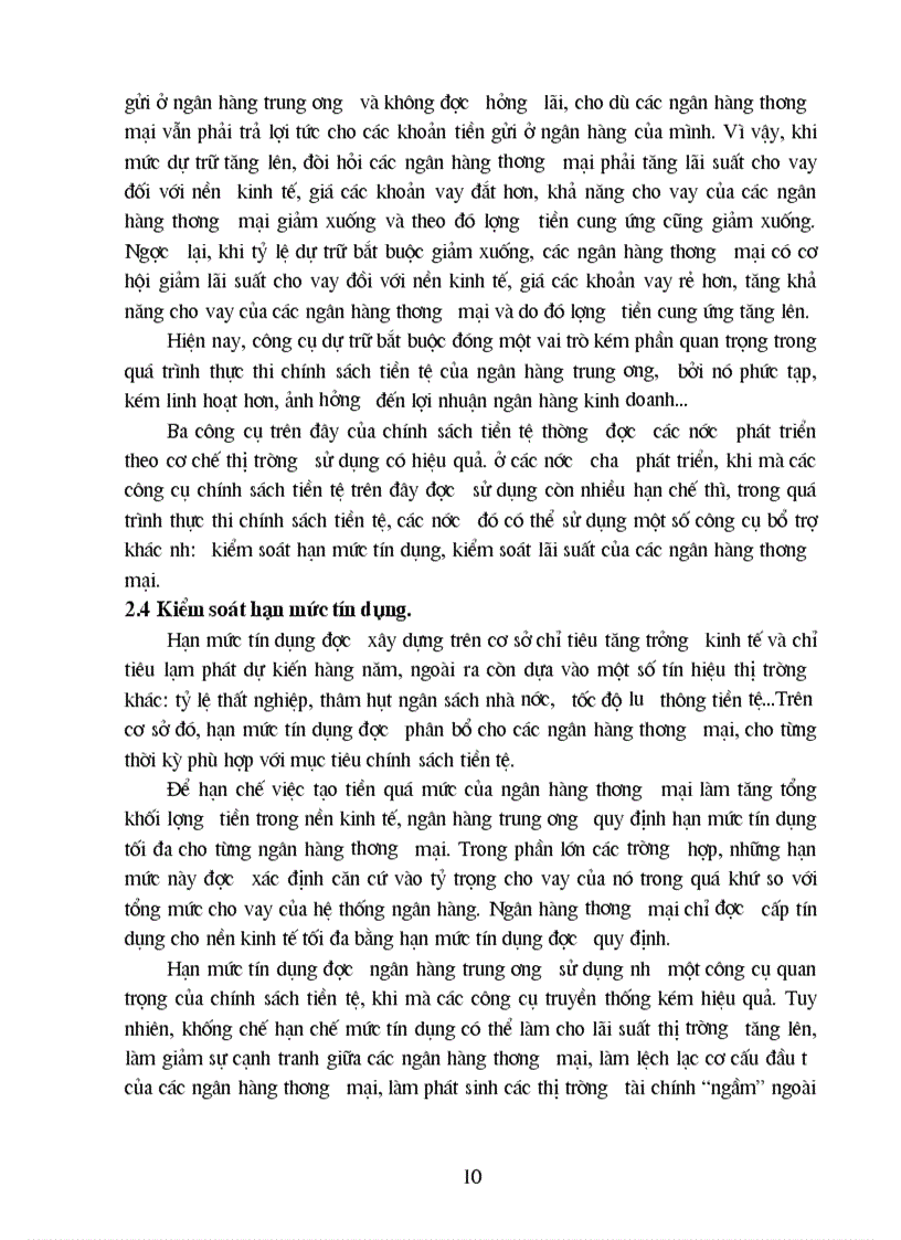 image for page Vai trò của Ngân hàng trung ương trong việc kiểm soát thị trường tiền tệ