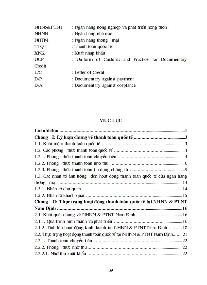 image for page Định hướng phát triển hoạt động thanh toán quốc tế tại NNNo PTNT tỉnh Nam Định trong thời gian tới