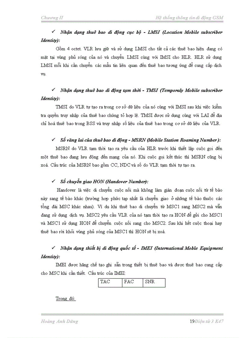image for page Tối ưu hóa mạng di động GSM