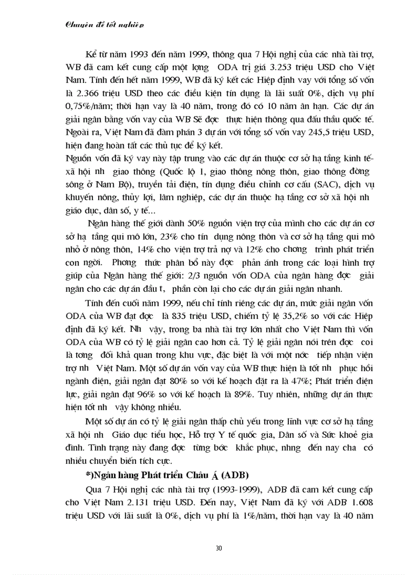 image for page Những giải pháp nhằm đẩy nhanh tiến độ giải ngân nguồn vốn hỗ trợ phát triển chính thức ODA tại Việt Nam giai đoạn 2001 2005