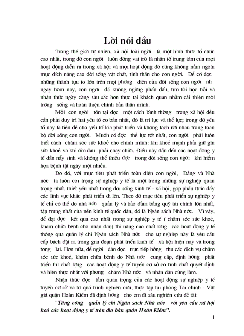 image for page Công tác quản lý chi Ngân sách Nhà nước trong lĩnh vực y tế trên địa bàn quận Hoàn Kiếm