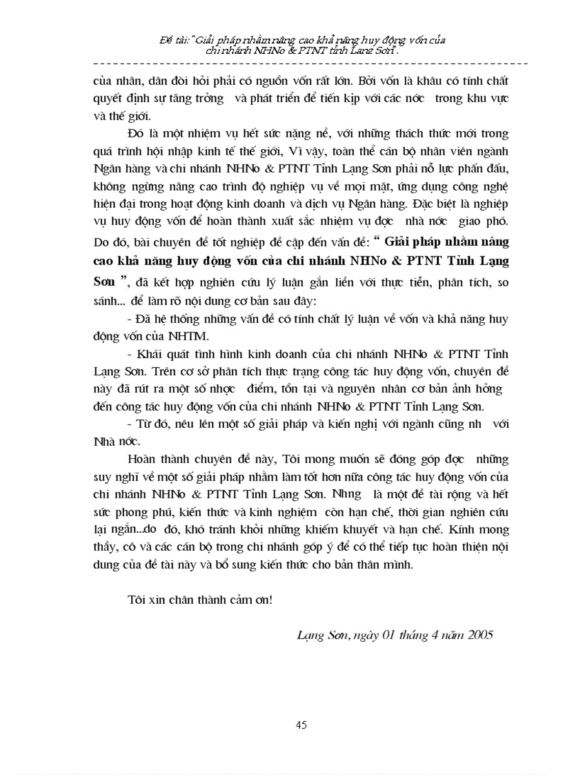 image for page Huy động vốn của ngân hàng nông nghiệp và phát triển nông thôn tỉnh lạng sơn