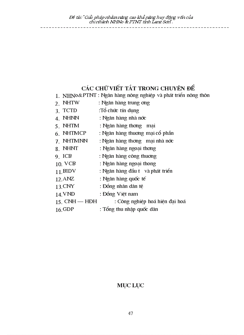 image for page Huy động vốn của ngân hàng nông nghiệp và phát triển nông thôn tỉnh lạng sơn