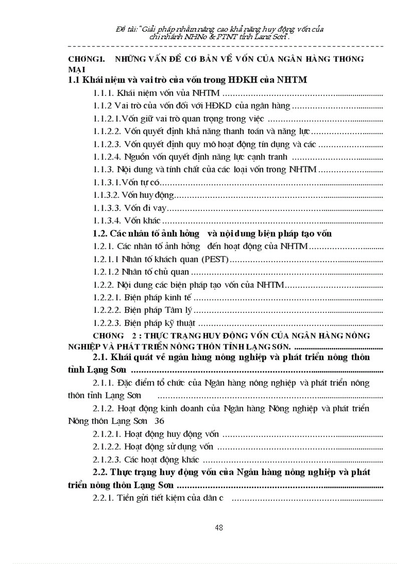 image for page Huy động vốn của ngân hàng nông nghiệp và phát triển nông thôn tỉnh lạng sơn