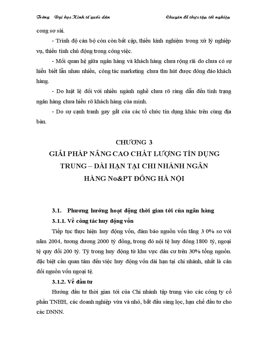 image for page NÂNG CAO CHẤT LƯỢNG TÍN DỤNG TRUNG DÀI HẠN TẠI CHI NHÁNH NGÂN HÀNG No PT ĐÔNG HÀ NỘI