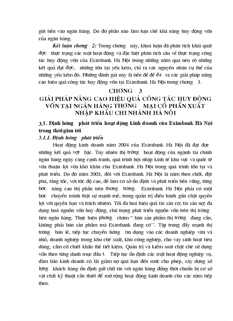 image for page Nâng cao hiệu quả công tác huy động vốn tại ngân hàng thương mại cổ phần xuất nhập khẩu chi nhánh hà nội