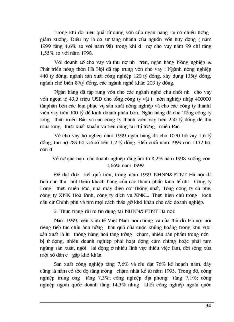 image for page Tín dụng và rủi ro trong hoạt động tín dụng của ngân hàng thương mại