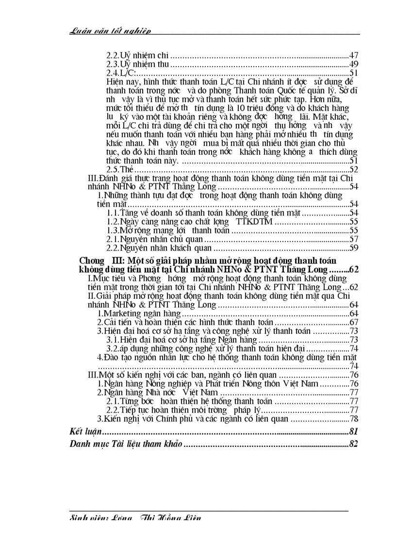 image for page Hoạt động thanh toán không dùng tiền mặt qua chi nhánh NHNo ptnt thăng long