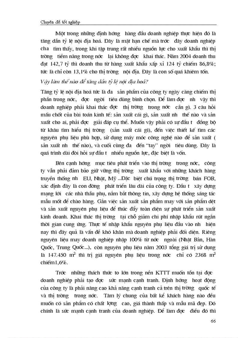 image for page Giải pháp chủ yếu tạo lập vốn cho hoạt động sản xuất kinh doanh ở Công ty cổ phần May Thăng Long