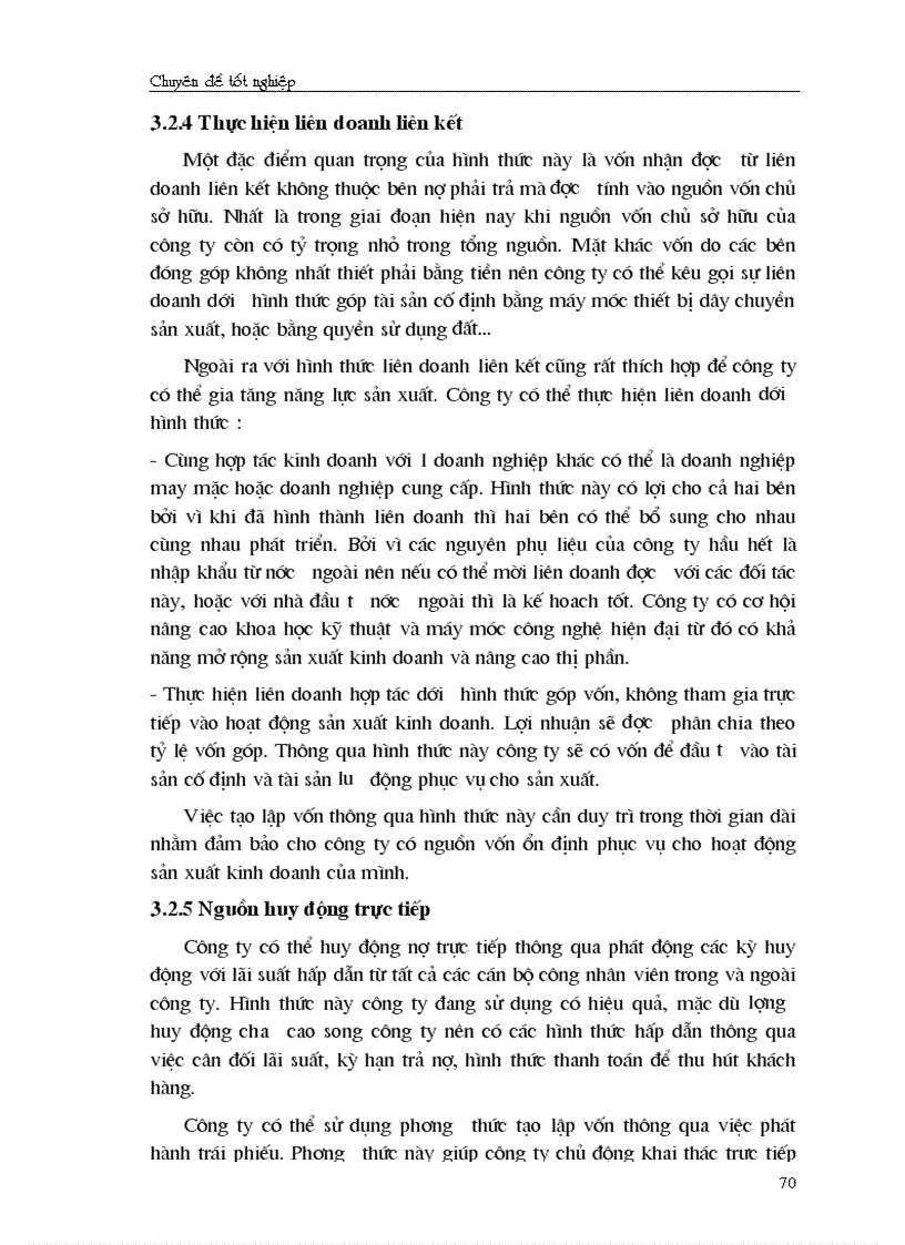 image for page Giải pháp chủ yếu tạo lập vốn cho hoạt động sản xuất kinh doanh ở Công ty cổ phần May Thăng Long