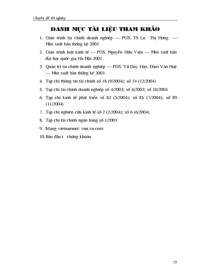 image for page Giải pháp chủ yếu tạo lập vốn cho hoạt động sản xuất kinh doanh ở Công ty cổ phần May Thăng Long