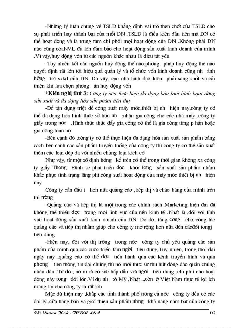 image for page Giải pháp nâng cao hiệu quả sử dụng tài sản lưu động ở công ty Thượng Đình