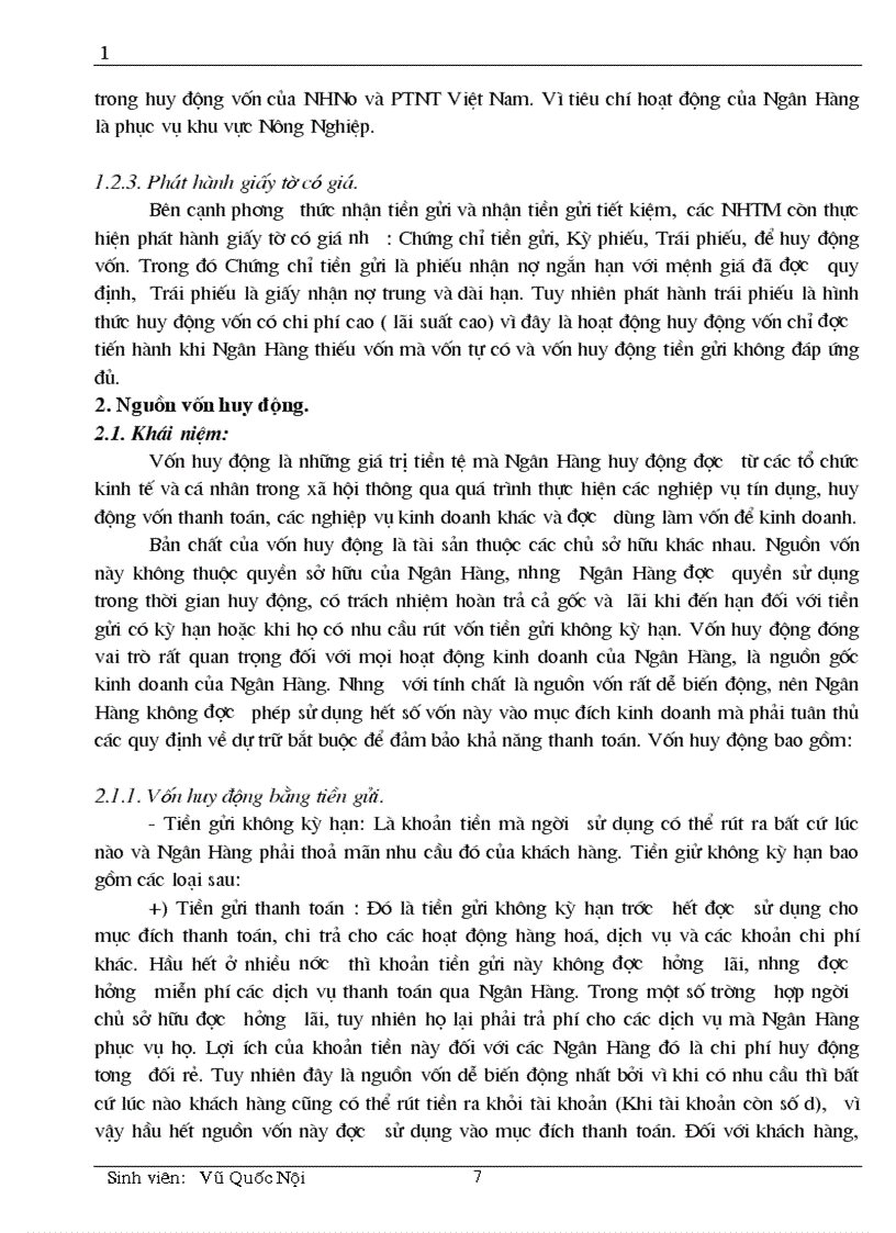 image for page Một số kiến nghị và giải pháp nhằm nâng cao hiệu quả nghiệp vụ huy động vốn và kế toán huy động vốn tại chi nhánh NHNN PTNN Quận Tây Hồ