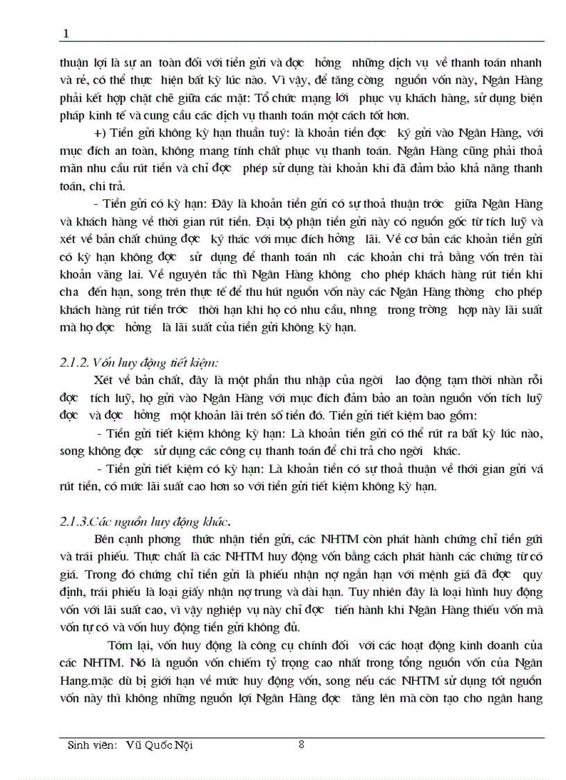 image for page Một số kiến nghị và giải pháp nhằm nâng cao hiệu quả nghiệp vụ huy động vốn và kế toán huy động vốn tại chi nhánh NHNN PTNN Quận Tây Hồ