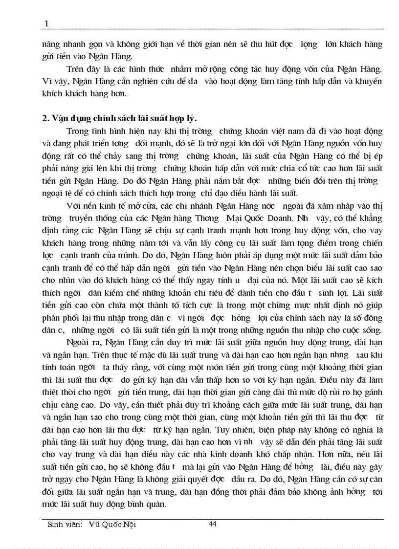 image for page Một số kiến nghị và giải pháp nhằm nâng cao hiệu quả nghiệp vụ huy động vốn và kế toán huy động vốn tại chi nhánh NHNN PTNN Quận Tây Hồ