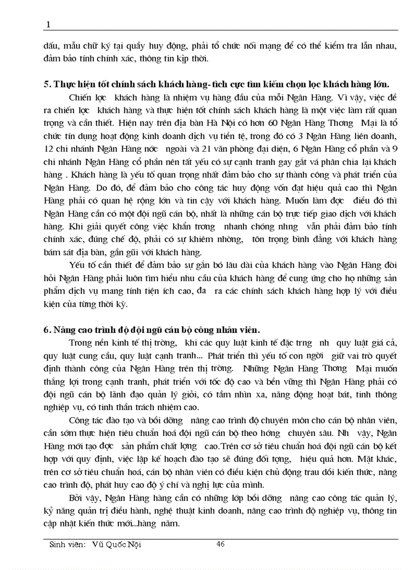 image for page Một số kiến nghị và giải pháp nhằm nâng cao hiệu quả nghiệp vụ huy động vốn và kế toán huy động vốn tại chi nhánh NHNN PTNN Quận Tây Hồ