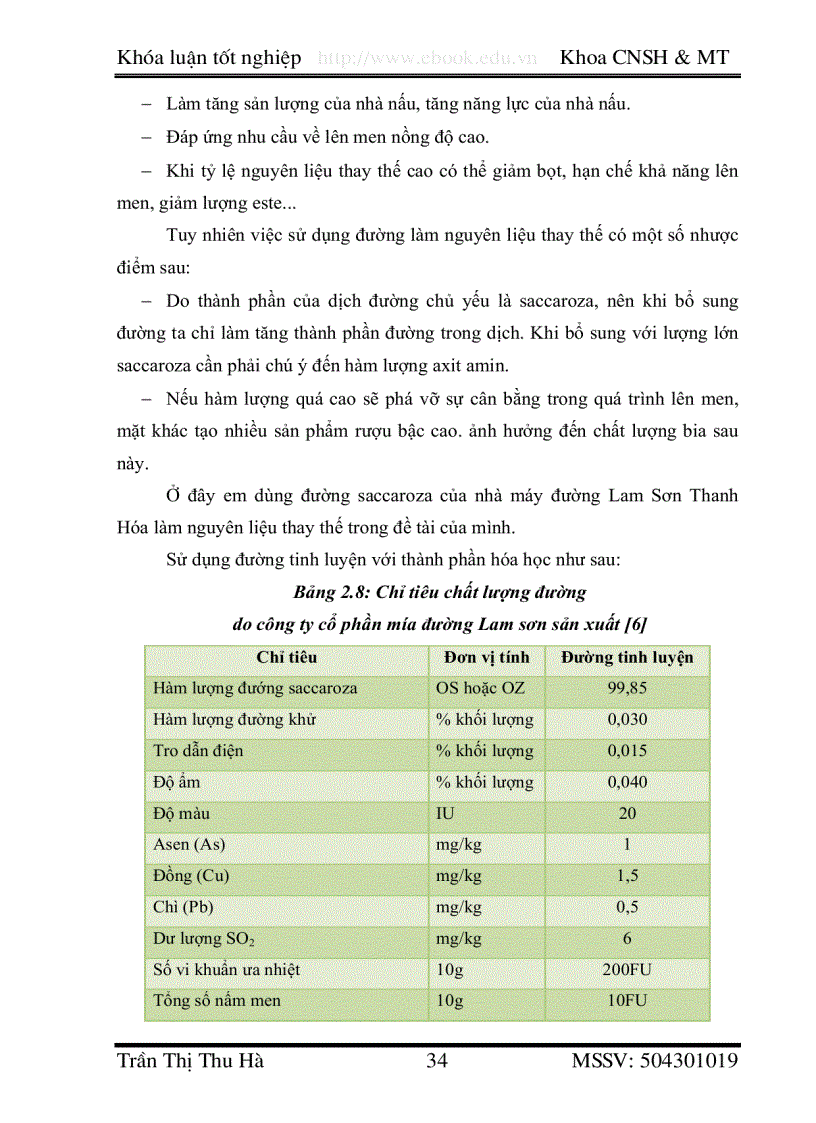 image for page Thiết kế nhà máy bia năng suất 50 triệu lít năm từ nấu và lên men bia nồng độ cao 14oBx sử dụng