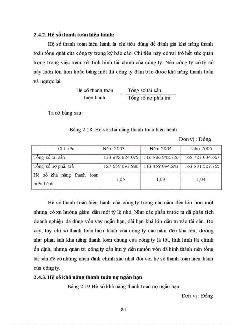 image for page Phân tích tình hình tài chính Công ty tư vấn giám sát và xây dựng công trình