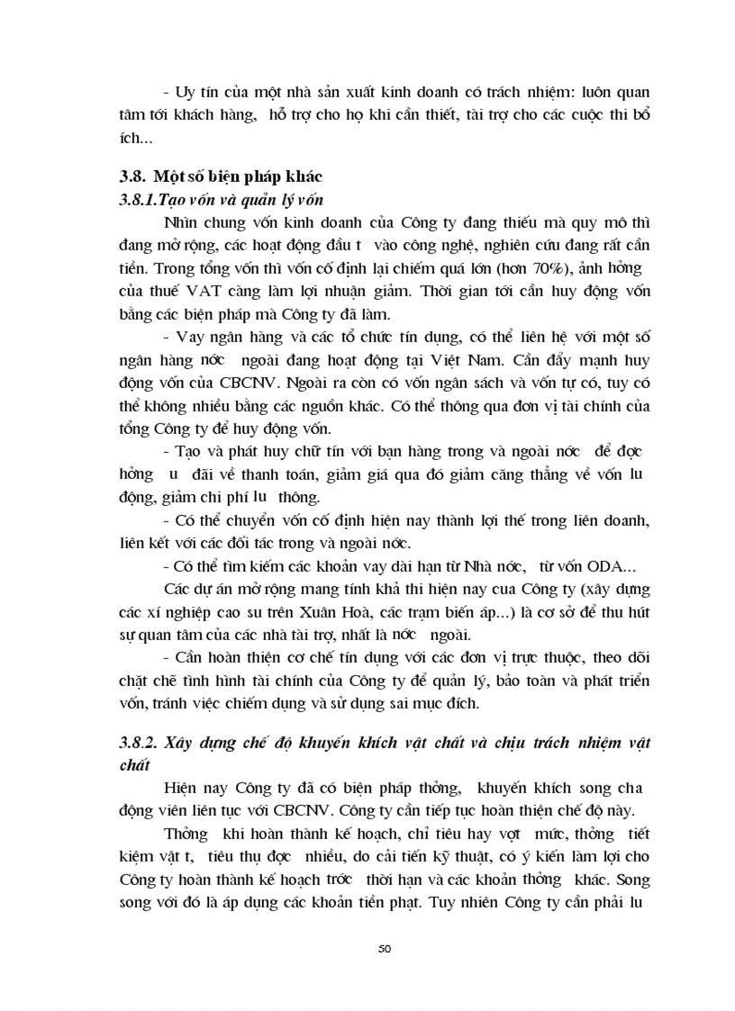 image for page Một số giải pháp nhằm thúc đẩy hoạt động tiêu thụ sản phẩm của Công ty cao su Sao vàng