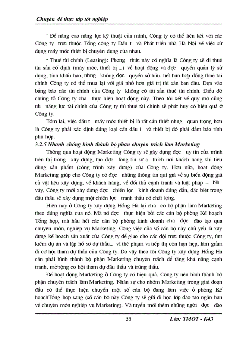 image for page Một số giảI pháp nhằm nâng cao khả năng thắng thầu của Công ty xây dựng Hồng Hà