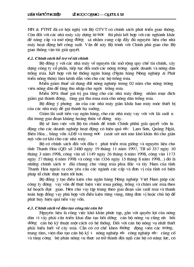 image for page Một số giải pháp cơ bản về phát triển vùng Nguyên liệu Công ty Cổ phần mía đường Lam Sơn