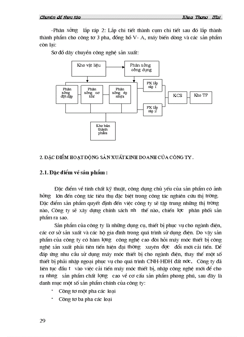 image for page Một số biện pháp đầy mạnh hoạt động tiêu thụ sản phẩm ở Công ty thiết bị đo điện