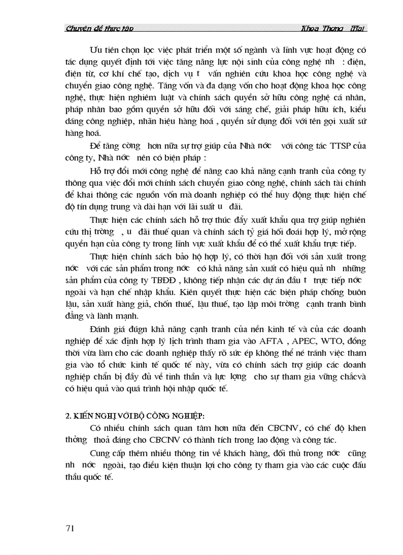 image for page Một số biện pháp đầy mạnh hoạt động tiêu thụ sản phẩm ở Công ty thiết bị đo điện