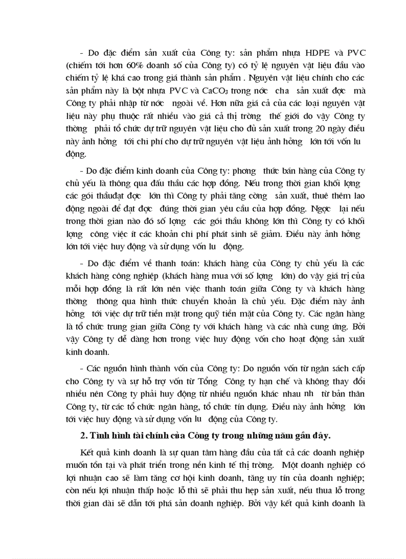 image for page Giải pháp nâng cao hiệu quả sử dụng vốn lưu động tại Công ty Vật liệu Xây dựng Bưu điện