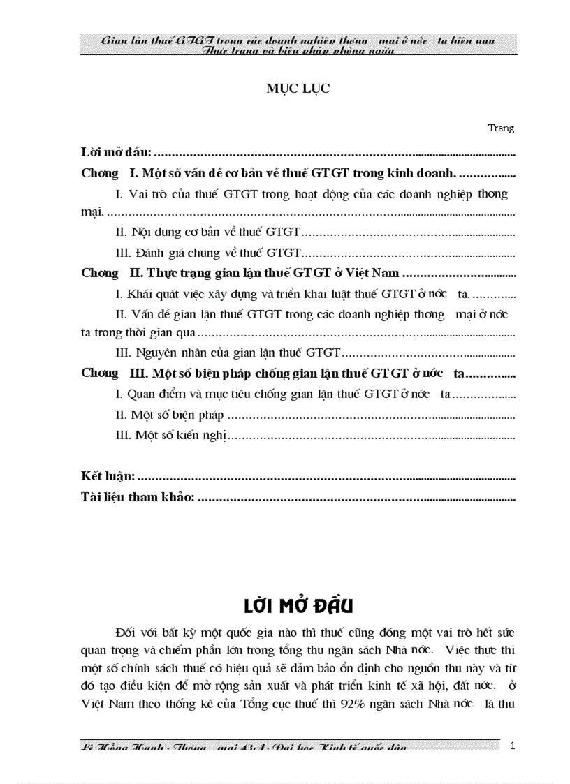 image for page Một số biện pháp chống gian lận thuế GTGT ở Việt Nam