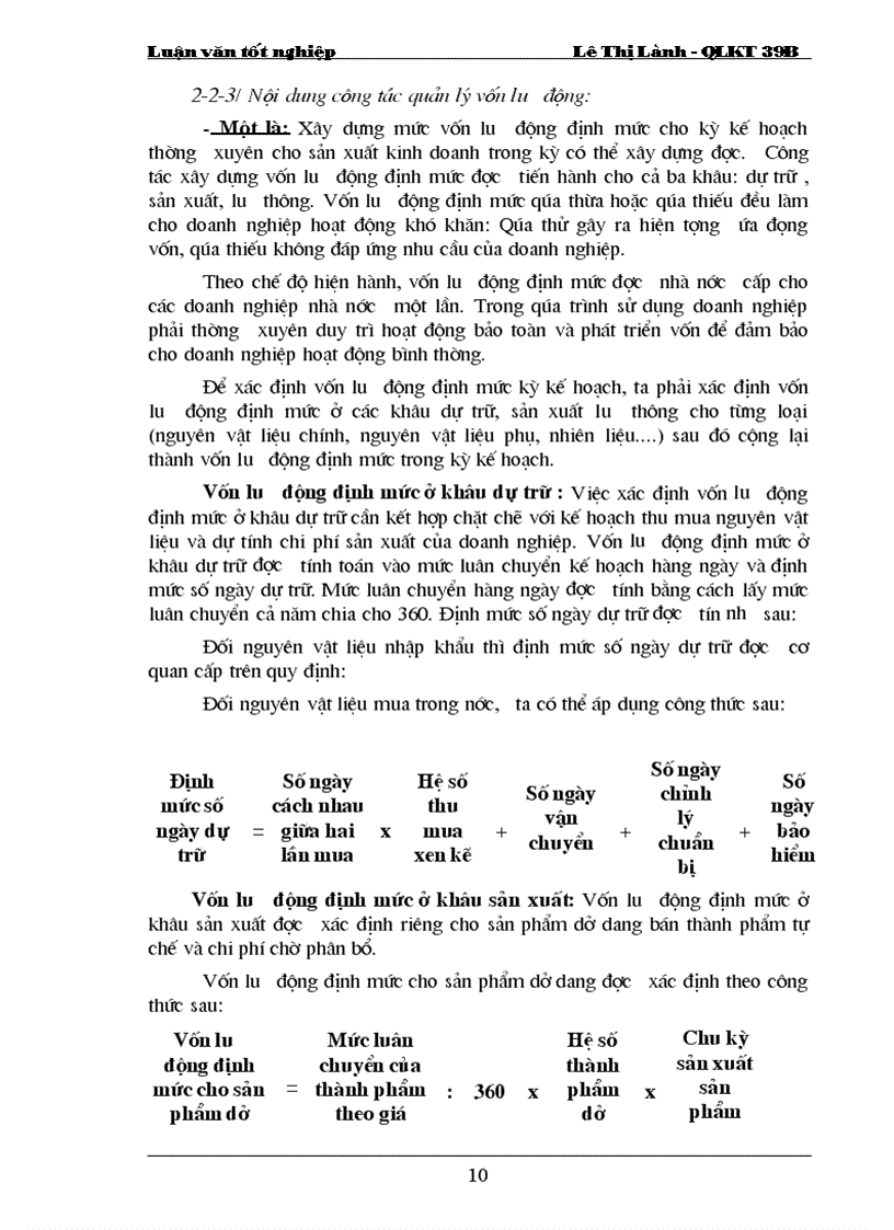 image for page Phân tích thực trạng tình hình sản xuất kinh doanh và tình hình quản lý vốn sản xuất kinh doanh của công ty 20 tổng cục hậu cần