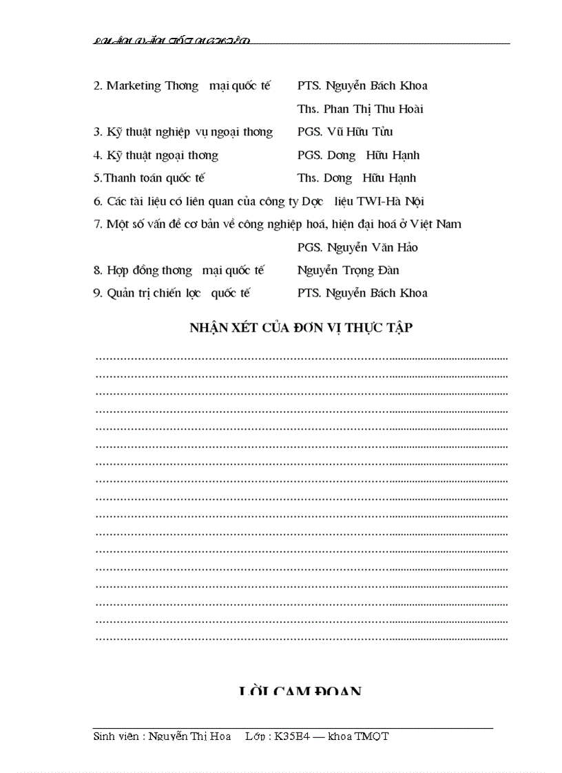 image for page Quy trình nhập khẩu nguyên liệu và thành phẩm tân dược tại công ty dược liệu Trung ương I