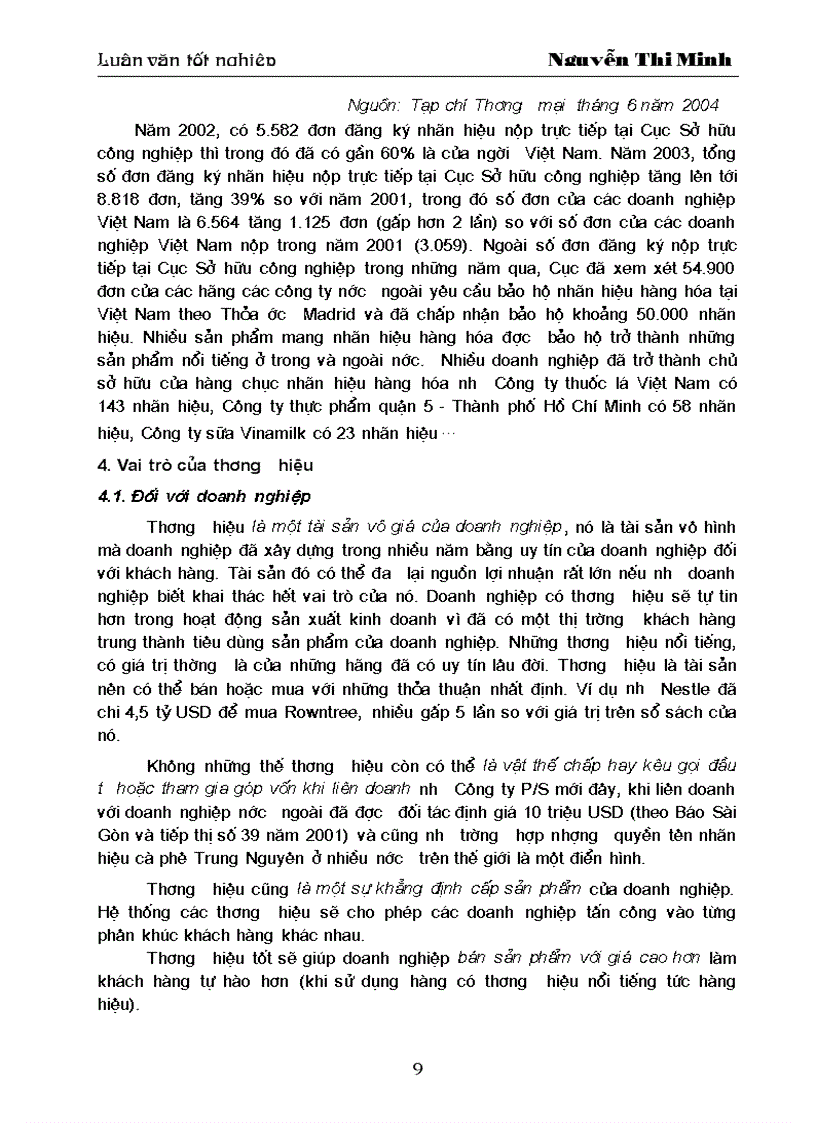 image for page Một số giải pháp xây dựng và phát triển Thương hiệu cho công ty cổ phần hương sen