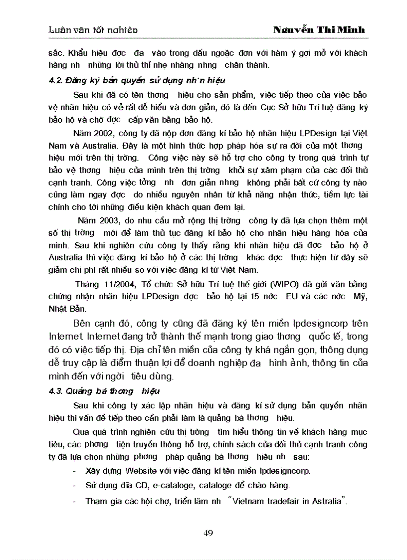 image for page Một số giải pháp xây dựng và phát triển Thương hiệu cho công ty cổ phần hương sen