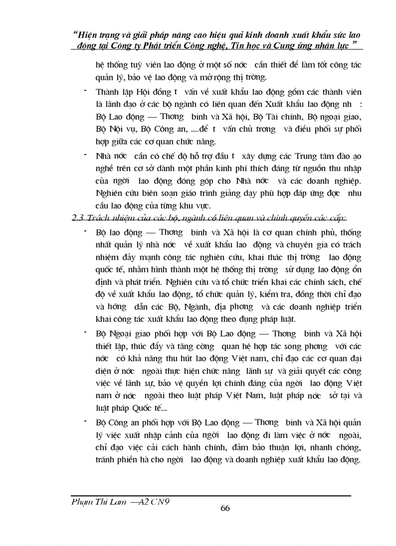 image for page Hiện trạng và giải pháp nâng cao hiệu quả kinh doanh xuất khẩu sức lao động tại Công ty Phát triển Công nghệ Tin học và Cung ứng nhân lực