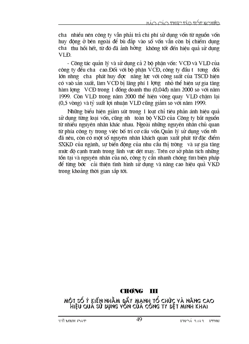 image for page Vốn kinh doanh và những biện pháp nâng cao hiệu quả sử dụng vốn kinh doanh