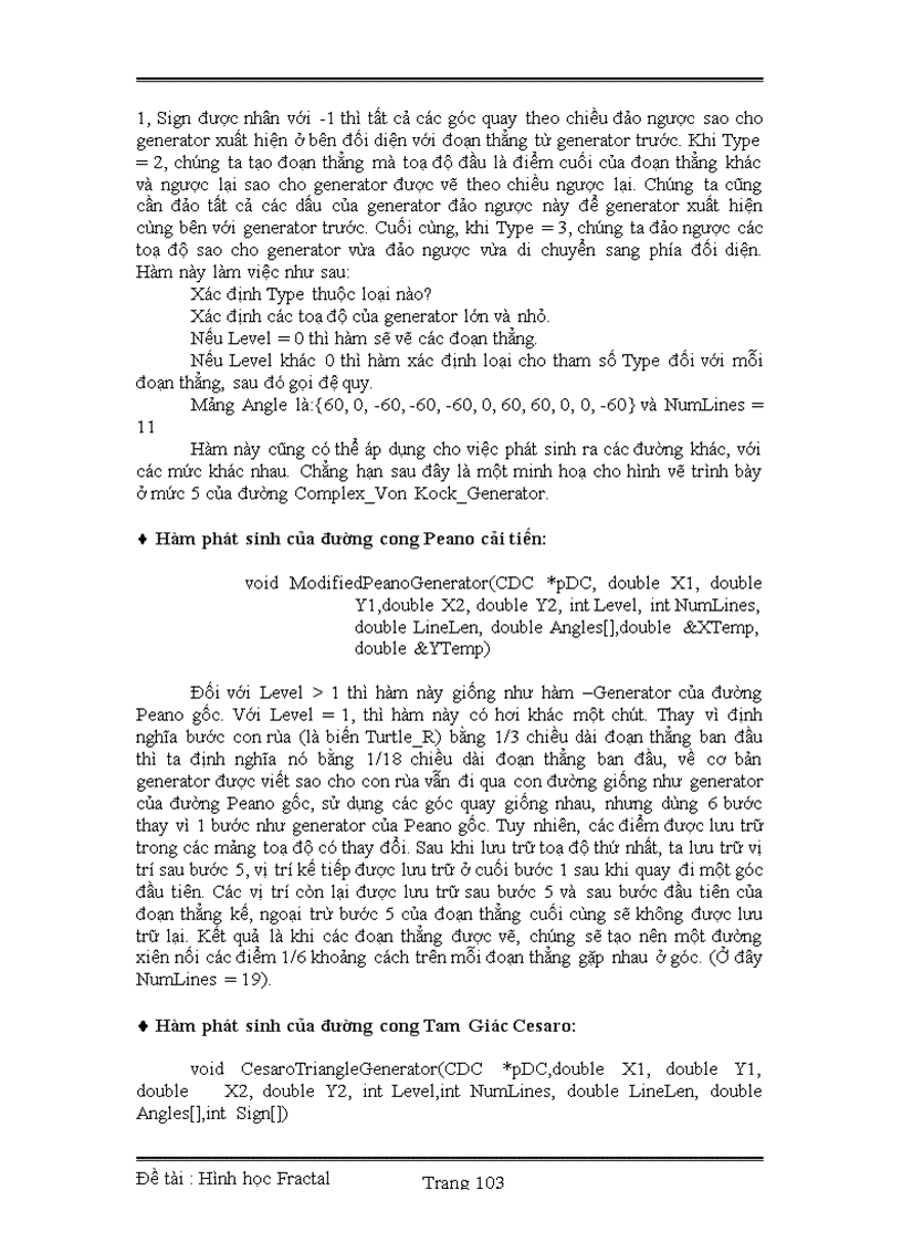 image for page Nghiên cứu về hình học fractal viết chương trình cài đặt một số đường và mặt fractal WORD slide