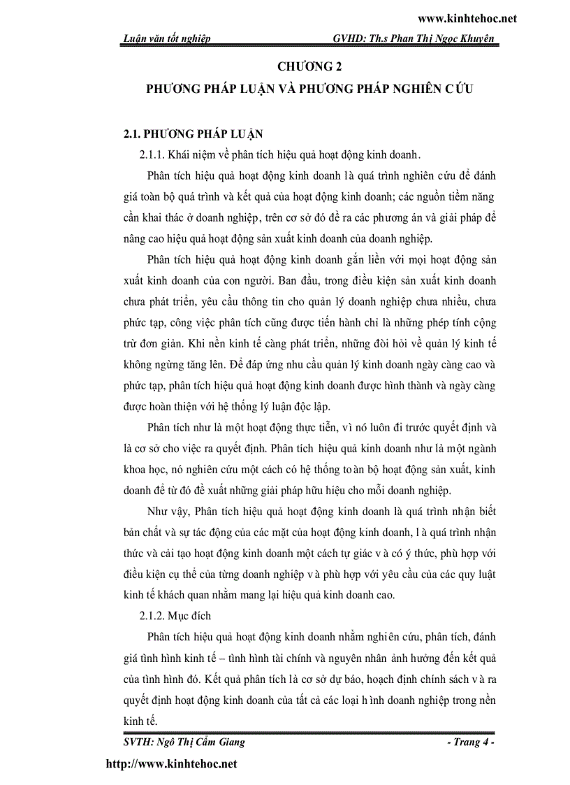 image for page Phân tích hiệu quả hoạt động kinh doanh tại công ty cổ phần thương mại cần thơ