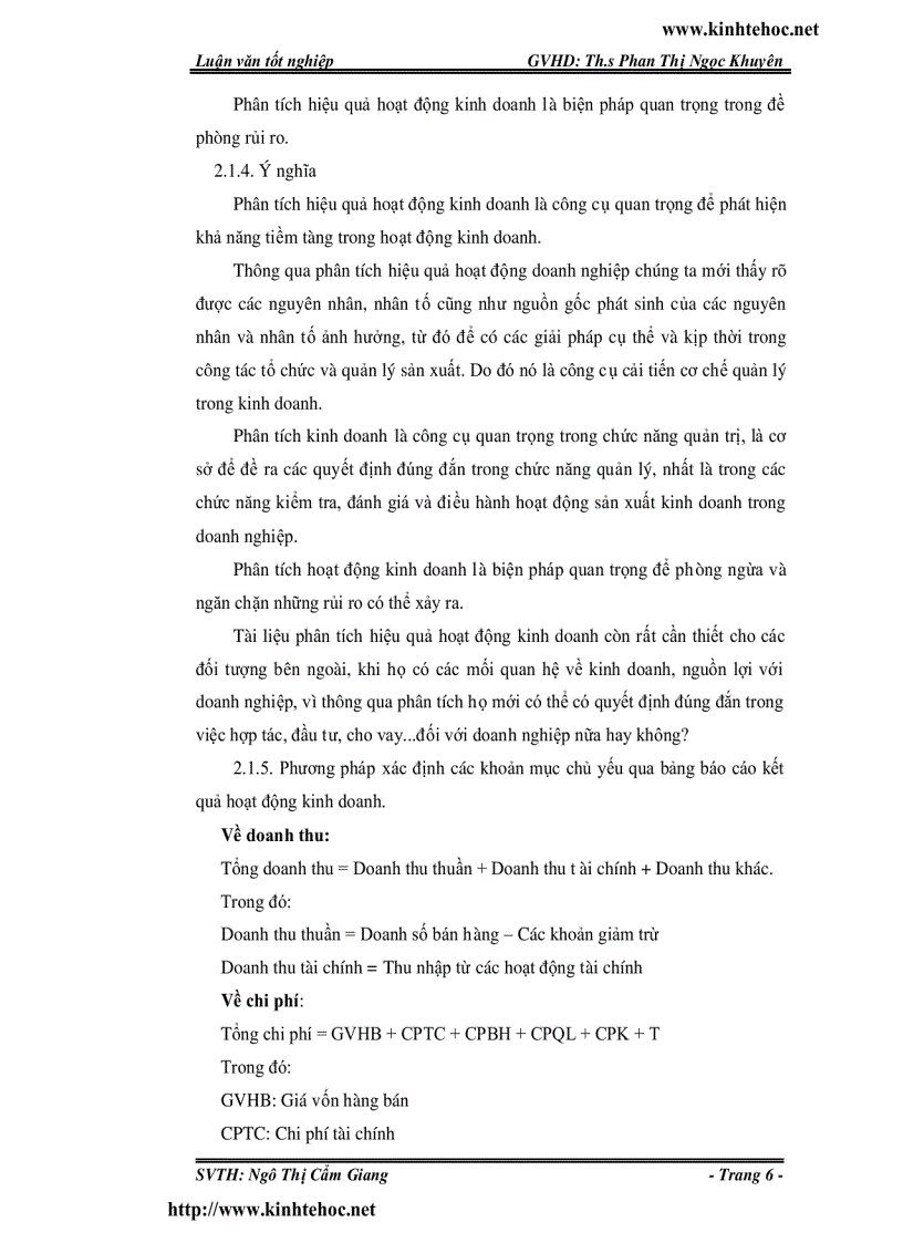 image for page Phân tích hiệu quả hoạt động kinh doanh tại công ty cổ phần thương mại cần thơ