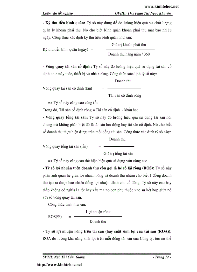 image for page Phân tích hiệu quả hoạt động kinh doanh tại công ty cổ phần thương mại cần thơ