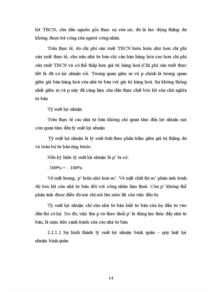 image for page Lợi nhuận là động lực của nền kinh tế thị trường và vấn đề lợi nhuận trong nền kinh tế thị trường hiện nay