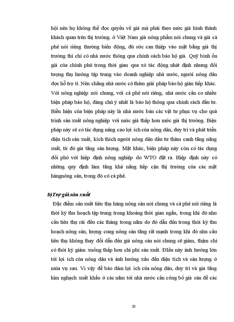 image for page Sản xuất và kinh doanh xuất khẩu Cà phê