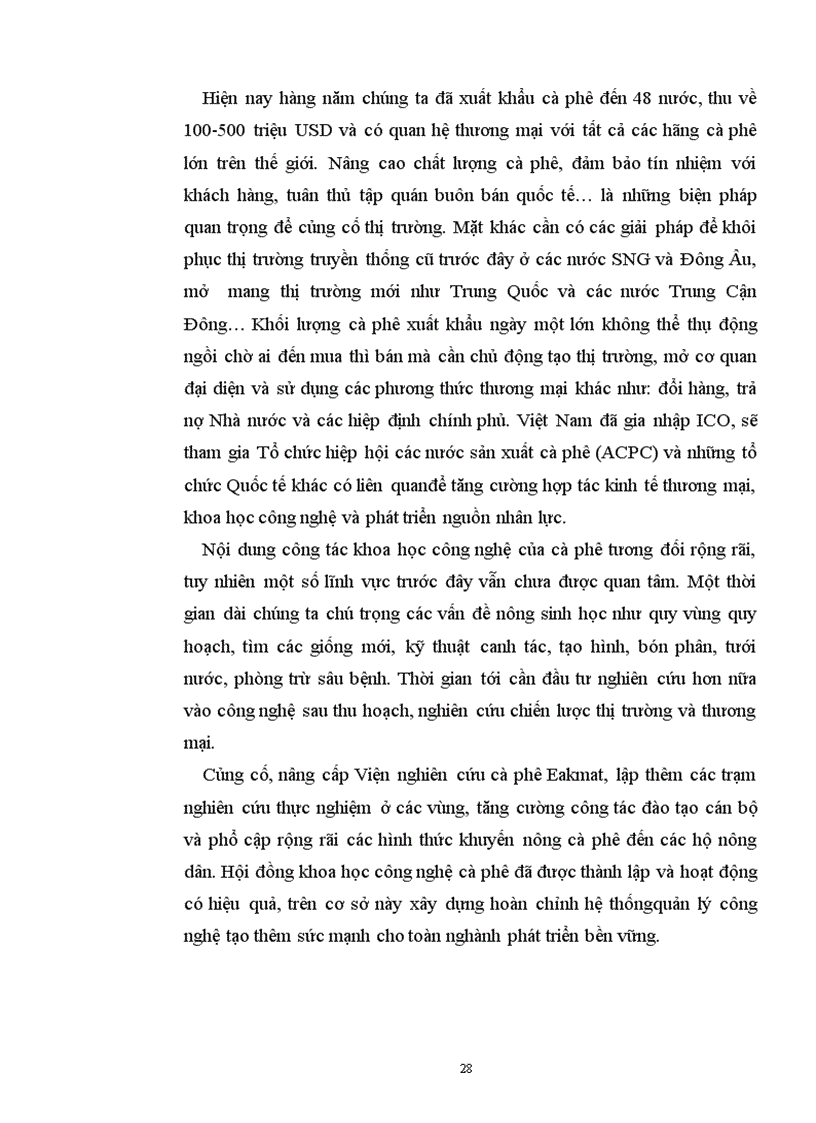 image for page Sản xuất và kinh doanh xuất khẩu Cà phê