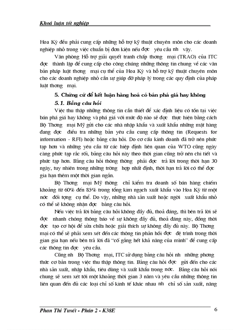 image for page Luật chống bán phá giá của mỹ và những bài học rút ra từ vụ kiện bán phá giá cá tra và cá basa vào thị trường mỹ