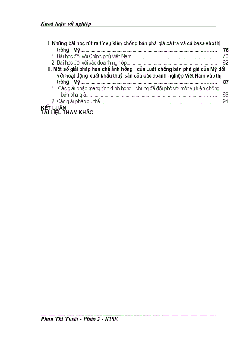 image for page Luật chống bán phá giá của mỹ và những bài học rút ra từ vụ kiện bán phá giá cá tra và cá basa vào thị trường mỹ