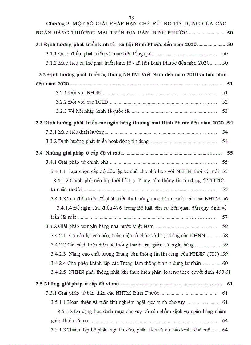 image for page Một số giải pháp hạn chế rủi ro tín dụng của các ngân hàng thương mại trên địa bàn bình phước