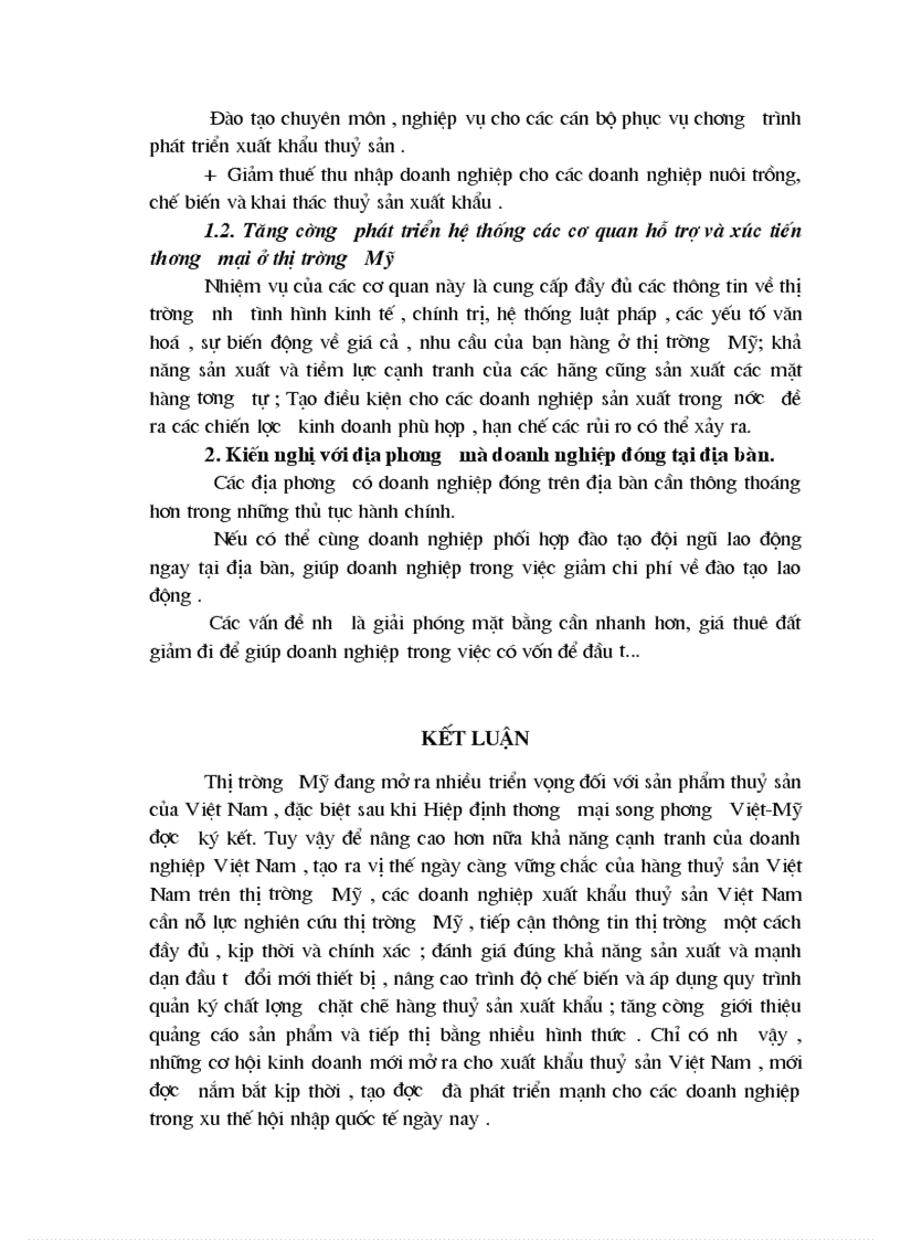 image for page Một số biện pháp đẩy mạnh xuất khẩu thuỷ sản của Việt Nam sang Mỹ